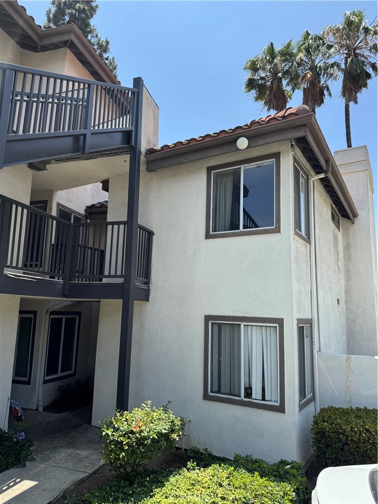 **MOTIVATED SELLER** - This end unit comes with 2 bedrooms, 2 full bath and over 900 sq ft of living space. No upstairs neighbor. Featuring vaulted ceiling in the living room, and upgraded kitchen and indoor washer-dryer hookups. A must see to appreciate and enjoy the natural light this unit gets and you won’t want to miss out on the breathtaking VIEWS from both the Master Bedroom and Dining rooms. Move right into this turnkey home, featuring new paint throughout, an open airy floor plan with windows letting in lots of natural light. There's also Bonus storage area on the balcony.
This is a gated community that comes with an in ground pool and spa. You also get a shared 2 car garage and a covered assigned parking space nearby. HOA-covered water and trash services. Highly desired area with easy access to 57, 60 and 10 freeways and local hot spots in all counties - OC, LA, Riverside and San Bernardino. Close proximity to Cal Poly Pomona and Mt. Sac makes this a great opportunity for investors as well.