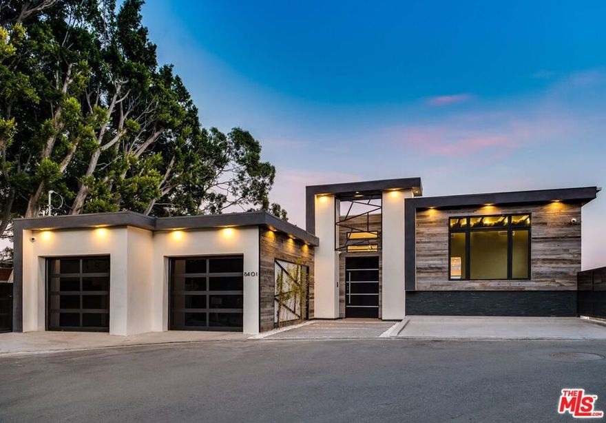 FULLY FURNISHED AND FULLY EQUIPPED, AVAILABLE FOR SHORT TERM RENTAL. Ultra-modern smart home is located in the lavish Hollywood Hills. From the wood & wrought iron accenting, to the brushed cement walkways, this dashing property radiates style & flare. The elegant entryway welcomes you into a bright & luxurious open floor plan. Your eyes can't help but be drawn to the stunning LA skyline, framed by the floor to ceiling window walls. Light hardwood flooring & frameless glass paneling, pair effortlessly with the chic white & charcoal furnishings. Coupled with liner fireplaces, backlit ceiling beams, and state of the art technology, this home is the peak of modern luxury. This property is integrated with a Control 4, smart-home system. Control the entertainment content, 35-speaker surround sound system, LED scene lighting, temperature, and security system, from anywhere in the world with your Control 4 application. With new stainless steel appliances, a chilled wine closet, ample counter space, and a large island, this bright & fresh kitchen. The downstairs bedroom with its own living room.