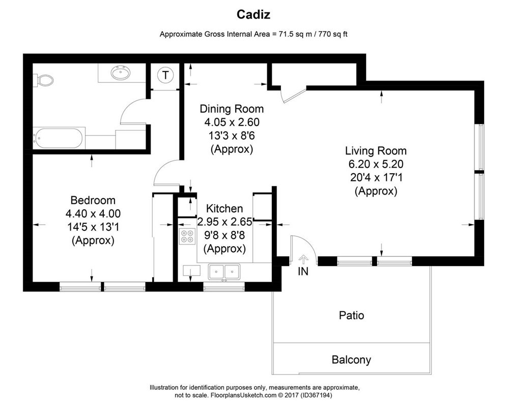 Main image without alt text