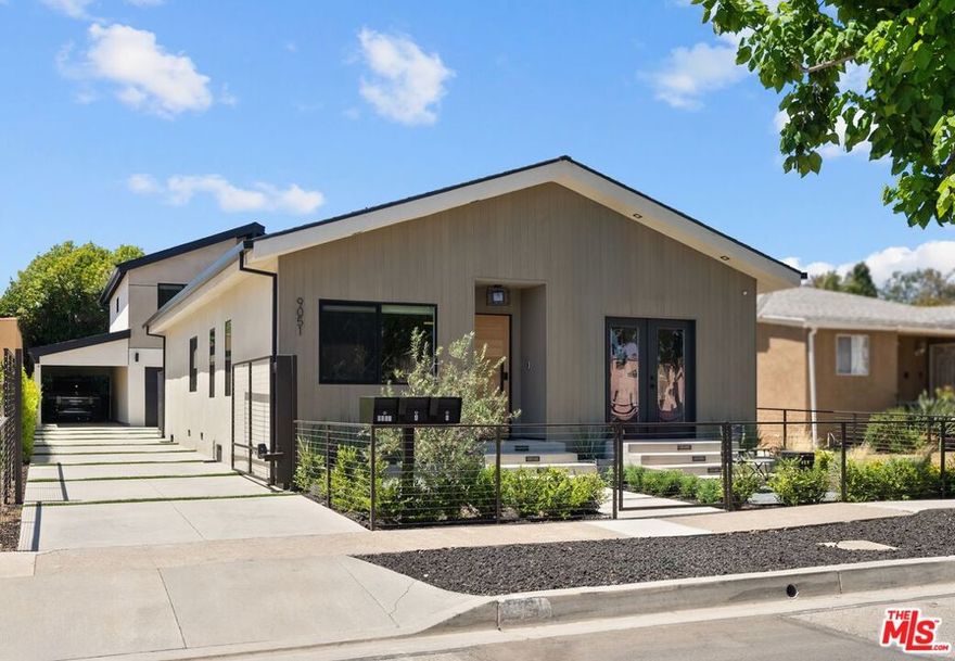 This newly built triplex is a true best-in-class asset in one of the city's most coveted locations.Situated in the very heart of Culver City, this property is truly irreplaceable. Fully leased at top-of-market rents totaling $17,250 per month, it offers exceptional income stability. The tenant base consists of well-compensated professionals who prioritize location, amenities, and lifestyle over the commitments of ownership.Every element was thoughtfully curated -- from private entrances for each unit to white oak doors, premium countertops and flooring, designer fixtures, custom closet built-ins, and a full suite of new appliances.The location is unmatched -- walkable to: Culver Steps, Culver Hotel, Amazon Studios, Culver Studios, Erewhon, Trader Joe's, Salt & Straw, Philz Coffee, Platform Shopping District, Vespertine, Culver City Stairs, Helms Bakery District, and more.With State Assembly Bill 8 and other measures further restricting new development, opportunities of this caliber are increasingly scarce. Perfect for a 1031 Exchange, this property also offers flexibility for the discerning buyer who may choose to occupy one of the well-appointed units as a primary residence or pied-a-terre, enjoying the vibrancy of Culver City while collecting income from the additional units.