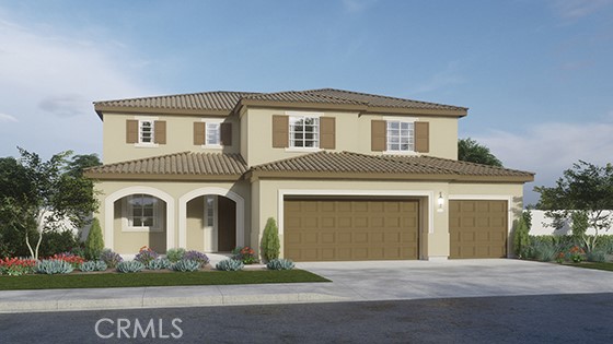 NEW CONSTRUCTION - SINGLE-FAMILY HOMES - Enjoy the good life at Vista Verde at Mediterra in Highland. This community is nestled against the base of the foothills with features that will include a beautiful pool and park, and offers expertly-crafted one and two-story residences ranging from 2,319 sq. ft. to 3,172 sq. ft. This 5 bedroom + Loft + 3 bath, 3,015 square foot home HAS IT ALL – welcoming covered porch and beautiful entry, a main level bedroom and full bath, large den, open floor plan, expansive Great Room, Kitchen and Dining Space designed for gathering and entertaining. The Gourmet Kitchen includes Quartz countertops, 36” KitchenAid Stainless Steel Commercial Style Gas Range w/6 burners, KitchenAid Stainless Steel Building, Micro/Oven combo, and White Apron-Front Undermount Single Basin Kitchen Sink. Head upstairs to the large Loft great for lounging, studying or movie nights. There are three additional large Bedrooms and Bathroom with dual sinks and an expansive Primary Bedroom and Primary Bath with Large Walk-in Shower and extra-large Primary Walk-in Closet. The generous back yard space provides a blank canvas for the ultimate outdoor oasis and the large 3-car garage provides plenty of space and storage. Other amazing features include Smart Home Technology with home automation features at your fingertips.