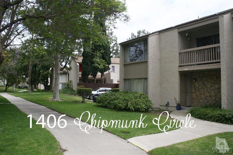 Fantastic End Unit in Todd Ranch! Todd Ranch is located across the street from the Ventura Community Park, which includes an Aquatic Center, BMX track and much more! Wonderful family community! This 3 Bedroom 1.5 bath condo has lots to offer! Kitchen features upgraded cabinets, quartz countertops and beautiful decorative mosaic back splash. Yes, There Is A Dishwasher! BONUS...the Refrigerator Stays! Dining and living areas include upgraded laminate flooring. Convenient downstairs half bath. All bedrooms and full bathroom are located upstairs. One bedroom features a balcony with peaceful view of the greenbelt and barranca trees. Single car attached garage with direct access from the kitchen. Ample guest parking and driveway. Laundry hookups in unit, which are located in exterior enclosed cabinet. Adorable drought tolerant patio, which includes artificial turf! Don't let this one get away!