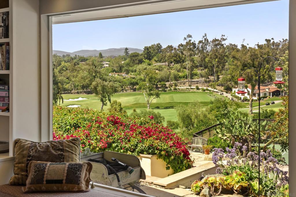 Set Above the Renowned Rancho Santa Fe Covenant Golf Course with a full expanse for viewing everything within your own private 3.45 acre serene setting! This all One-Level, rare property lives like a tranquil retreat with coastal breezes, sweeping mountain vistas, privacy and convenience. Featuring 3-bedroom suites plus a detached 2 bedroom guesthouse, detached Pool House, TENNIS COURT, fully fenced and gated, 4-CAR garage, sparkling private Pool invites year-round swimming, Prime location—walk or cart to the Rancho Santa Fe Golf Club, Village, and Roger Rowe School (K-8). Just minutes to shopping, freeways, and beaches. Landlord pays gardener, pool/spa, water. This Rancho Santa Fe property for lease truly embodies location, privacy, and lifestyle.