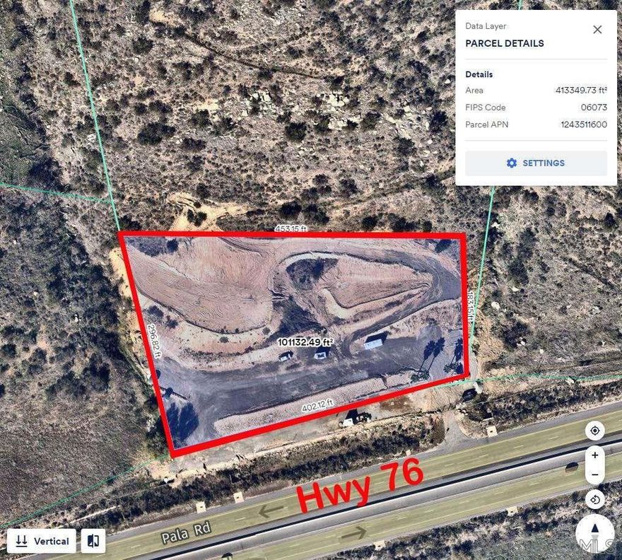 *Prime*Location*Location*Location*Land 4/Sale right on Hwy 76 @ up to10 Acres!!! Now offered at a great opportunity price of $795,000. This is a fantastic opportunity to own up to 10 beautiful acers of buildable in Fallbrook overlooking the Prestine Historical San Luis Rey River to Bonsall. This property come with gorgeous, expansive mountain view in a private, gate, developed with luxurious Home Site & the development of A~70 zoning in mind. Perfect for development of a Nursery and then some within A~70 Zoning and the ease of the County not within the city limits. With Stehly Brother’s Brand installed a New Well in Place with 200 GPM Rating @ 570’ permitted and completion report in place. There is no Shortage of *Water*Water~ ~"Liquid Gold" anytime soon that’s for sure! “GOT NURSERY? “Ever wanted to create something Beautiful? and make a Ton of $$ at the same time? Live with no neighbors around and be able to get on a major Hwy & Fwy within "5*Min's" This is a Peaceful setting, and you get this with a Maximum Traffic Count in one of the fastest thriving growth economies in the nation...Wow Wow that huh Time to be your Boss & create your own Destiney. Located right Hwy 76, 5 minutes from 15 Fwy & Old Hwy 395.