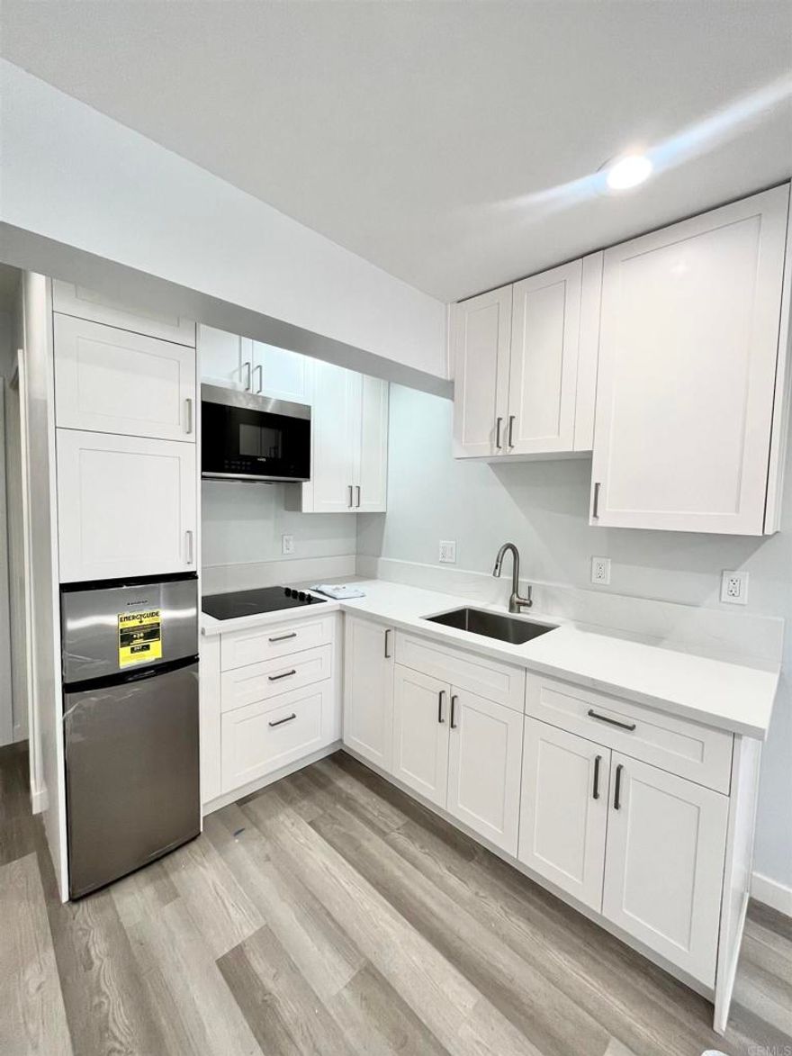 Welcome to your new home at 343 Lansing, a brand-new studio apartment designed for modern comfort and everyday convenience. Perfectly situated in central Escondido, this thoughtfully crafted residence places you just minutes from local cafes, shopping, restaurants, parks, and scenic hiking trails—plus easy access to major freeways for a smooth commute across San Diego County.  Apartment Features:  Contemporary open layout with modern finishes  Sleek white cabinetry & quartz countertops  Stainless-steel appliances including a luxury gas range  In-unit washer & dryer for ultimate convenience  Air conditioning to keep you cool all year  Pet-friendly community — bring your furry friend!  Whether you're sipping coffee at a local café or relaxing at home in your stylish space, 343 Lansing offers the lifestyle you’ve been looking for—all in one of Escondido’s most accessible locations.