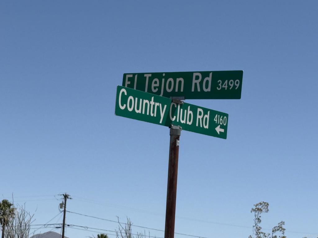 0 El Tejon Road