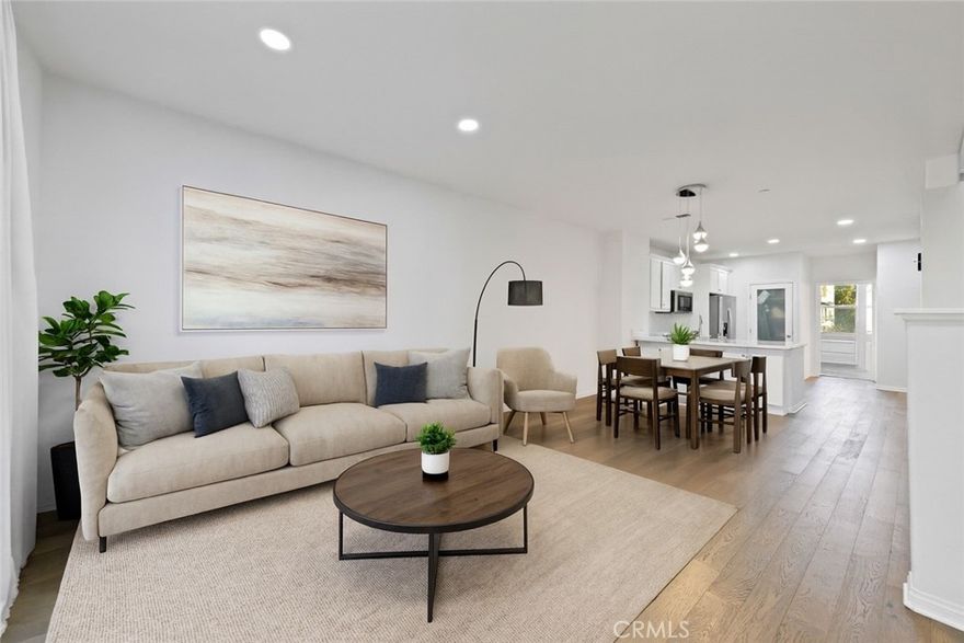 Upgraded, move-in ready, and minutes from the beach and SoFi Stadium — this townhouse Los Angeles residence combines modern comfort with an unbeatable location. Offering 4 bedrooms, 4 bathrooms, and 1,490 sq ft, the home is designed with both style and functionality in mind. Step inside to find a bright layout with a private balcony with updates throughout (wood flooring, extended kitchen island with added cabinetry, a walk-in pantry, additional recessed lighting, and a new water heater). Each bedroom features its own en-suite bathroom, providing privacy and flexibility for families and guests. Additional highlights include in-unit laundry, central air and heat, a 2-car garage with a 240V outlet, and an HOA that covers water. The location truly shines: just moments from Marina del Rey, Manhattan Beach, and the world-famous SoFi Stadium, where NFL games, concerts, and entertainment come to life. Quick freeway access makes it easy to explore all corners of Los Angeles County, from the coast to the city. Come take a look now and call it your home today!