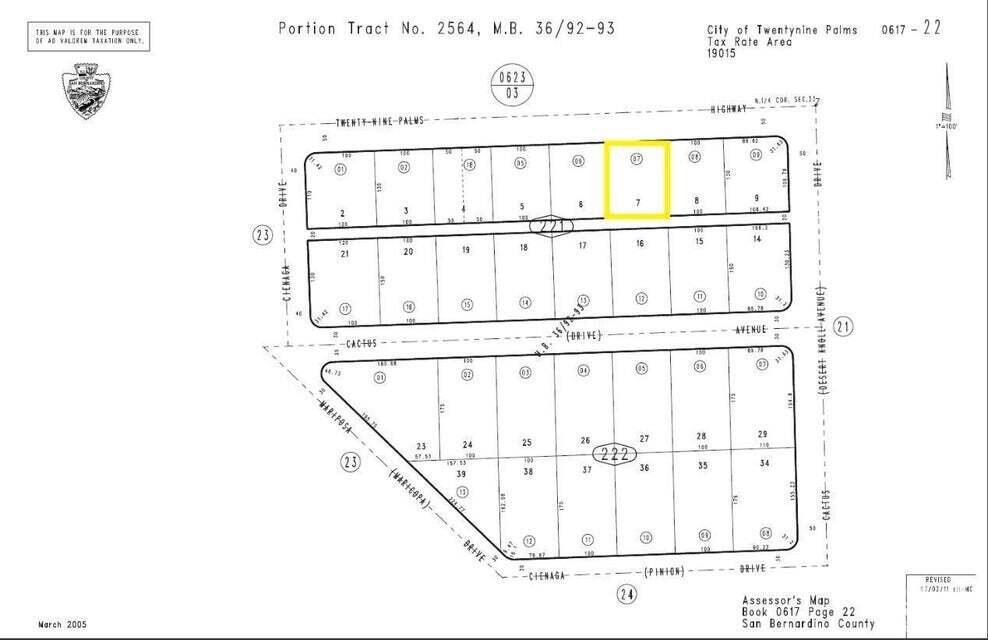 Commercial Lot Twentynine Palms Highway