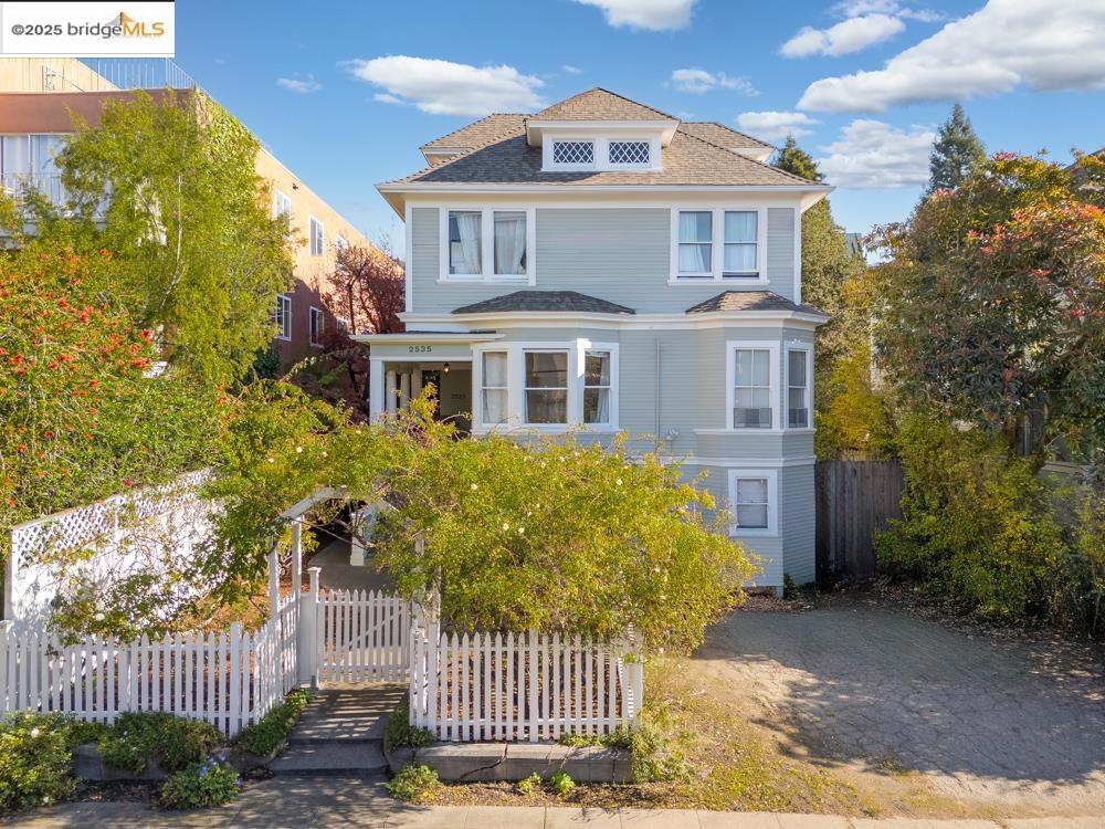 2535 Hillegass Ave in Berkeley, CA. This South of Campus UC Berkeley property comprises 11 separate rentals across three buildings: a large single family home, a two story cottage, and a cabin. An Owner Occupant can live in the house or the cottage and receive significant rental income from the other units. Amenities include shared laundry facilities and off-street parking for additional rental income. Each building is separately metered for PG&E and billed separately for water, with current tenants covering all utilities to help reduce operating expenses for future owners. The well-maintained building boasts several updates, including a seismic retrofit, exterior drywall replacement, and upgraded electrical systems. It also features a large backyard with plenty of space for adding an ADU or exploring other value-add opportunities. Situated in a prime location in South Berkeley, the property is just a short walk from UC Berkeley and the vibrant coffee shops, restaurants, and transportation options in Downtown Berkeley.