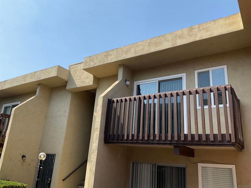 The Rent of $1,975/m will be in effect only if under the Lease starting on or before 10/01/2025 ! After, Rent will be $2,050/m. Affordable One Bedroom condo for Rent in the Center of San Diego, close to downtown, Mission Valley, SDSU, shops & restaurants. Nice 1 BD condo at the upper (2nd) level with nice balcony. Unit has been completely remodeled with nice cabinets, quartz countertops, SS appliances, new flooring in the whole unit, A/C. Bedroom has a large closet with mirror doors. 1 assigned parking. Lease minimum 1 year. Excellent location, close to downtown, Kaiser hospital, Stadium, etc. Easy access to I-8, 15 & 805. No Smoke and No Animals (Pets). Tenants with section 8 negotiable. For Application to Rent form and requirements please contact directly to the  Listing agent.
