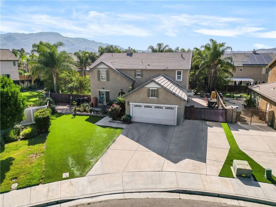 This stunning home offers the perfect blend of comfort, space, and curb appeal. The front yard features low-maintenance artificial turf, giving it a clean and modern look year-round. Step into the spacious backyard, a true outdoor retreat with lush turf surrounded by mature palm trees, creating a private, resort-like atmosphere that’s ideal for entertaining or relaxing.



Inside, you’ll find a well-designed floor plan that includes four bedrooms, two of which have their own private bathrooms, perfect for added comfort and privacy. The home also features a bedroom on the main floor, ideal for guests, multi-generational living, or a home office setup.



Additional highlights include RV access, giving you plenty of space for your recreational vehicles or extra parking.



Located in a desirable Moreno Valley neighborhood, this home combines functionality, style, and beautiful outdoor living ready for its next owner to enjoy.