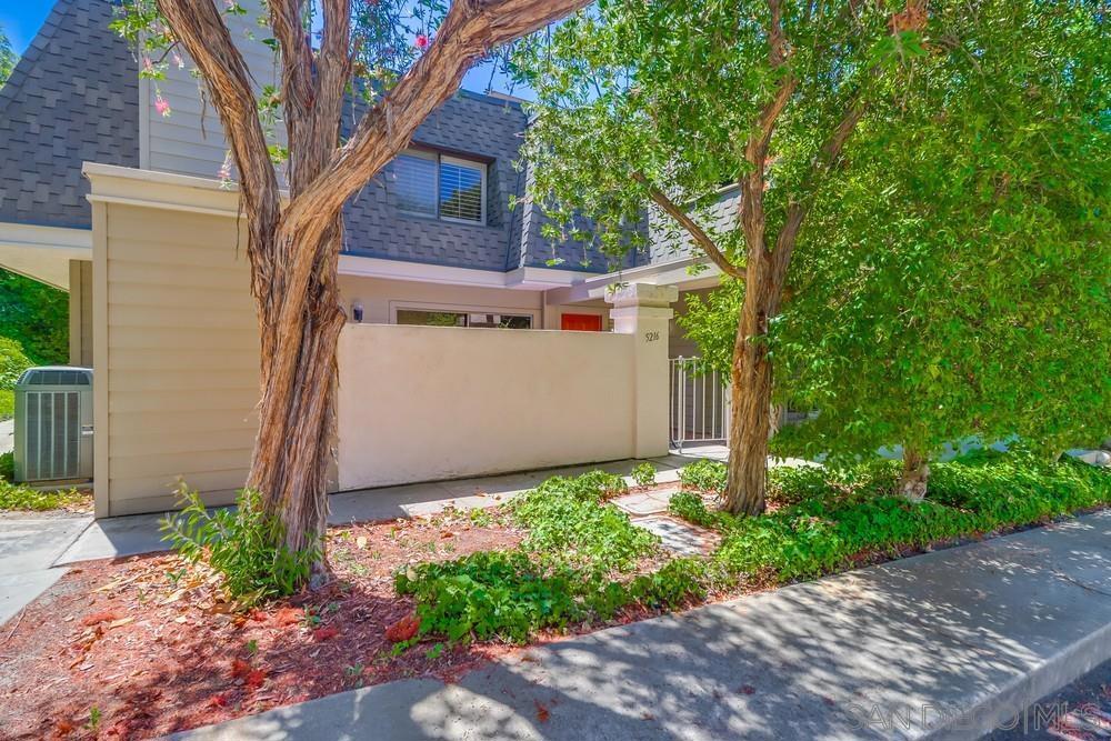Rarely available 2 bed, 2.5 bath townhome in the secure, gated community of Kensington Park Villas! Updated with new plank flooring and fresh paint, the home features soaring ceilings, abundant natural light, and a cozy fireplace. The kitchen offers ample cabinet space and easy functionality, flowing to a dedicated dining area. Enjoy private outdoor living with a patio off the living room and a balcony upstairs. Both bedrooms include en-suite baths for comfort and privacy. Centrally located, this home offers quick access to SDSU, Snapdragon Stadium, Mission Valley, and major freeways (I-8, I-15, and I-805), ensuring a convenient connection to all that San Diego has to offer. Just a short walk away, enjoy the charm of Kensington's cafes, restaurants, and shops via a community gate leading directly to the neighborhood at Bedford and Marlborough Drives. Kensington Park Villas is a meticulously planned community offering two pools, two spas, and tranquil wooded grounds with over 650 trees, ponds, streams, and water features. With more than 160 guest and overflow parking spaces available (subject to community rules), convenience is key.