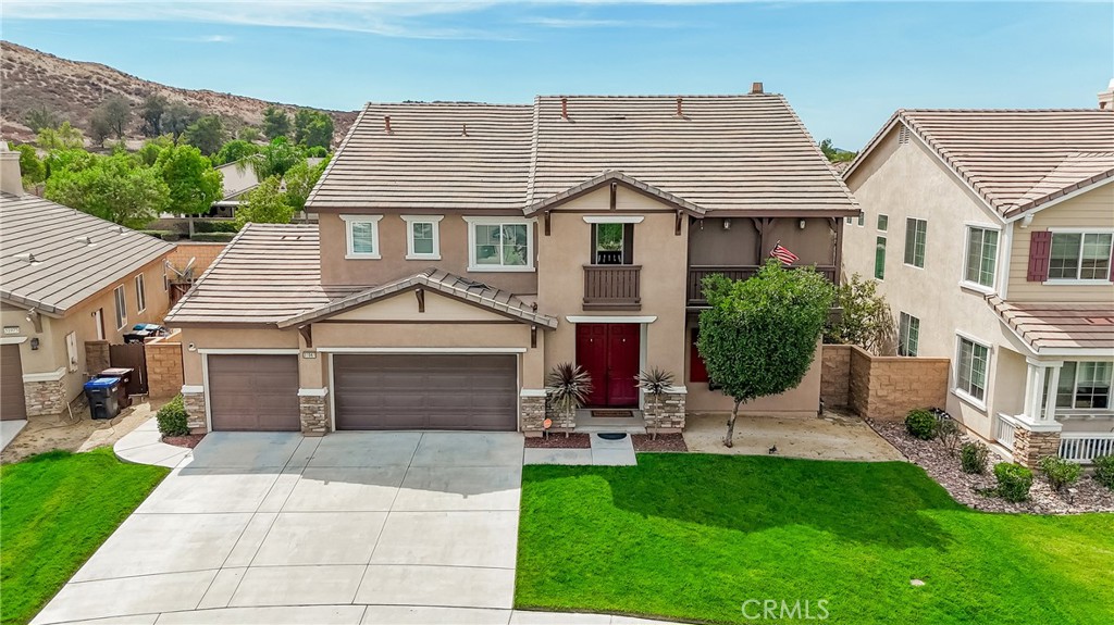 Stunning 5-Bedroom Home with Modern Upgrades in Menifee – 3,800 Sq Ft!
Welcome to this beautifully upgraded 5-bedroom, 4-bathroom home in the heart of Menifee, offering an expansive 3,800 sq ft of living space. Freshly painted inside and out with easy clean paint inside ideal for little artists and easy everyday maintenance, this home combines comfort, style, and functionality with thoughtful upgrades throughout. Step inside to find upgraded laminate flooring, upgraded ceiling fans, and all-new toilets in each of the four bathrooms. The kitchen is a chef’s dream, featuring new upgraded appliances to include a new microwave and new ovens equipped with air fryer. Enjoy the luxury of your own Jacuzzi, an outdoor kitchen, and a fully landscaped front and backyard—perfect for hosting or relaxing. The property is also equipped with solar panels for energy efficiency and smart security system and cameras throughout for added peace of mind. The HOA includes seasonal events like movie nights/Easter Egg Hunts, a walking trail and park with a playground as well as 24 hour security camera surveillance around the community.
Don’t miss this opportunity to own a turnkey home in a prime Menifee location—schedule your showing today!