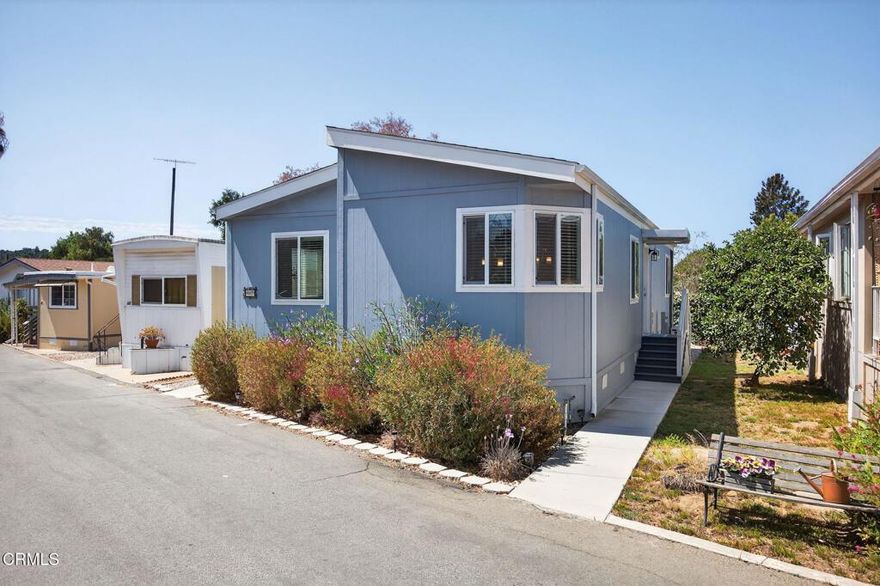 This stunning 2022-built mobile home offers the perfect blend of comfort, modern design, and a prime location in the desirable Senior community of Del Francia. Located in the heart of Ojai, this home provides a peaceful retreat while being just minutes away from shopping, restaurants, and all that Ojai has to offer.Features: Spacious layout with 2 bedrooms, 2 bathrooms Location: Prime spot across from the community pool area--easy access to amenities.Home Highlights:This bright, well-designed mobile home offers a modern open floor plan with plenty of natural light. The kitchen features updated appliances, ample cabinetry, and a comfortable layout for cooking and entertaining. The large living space offers the perfect environment for relaxing, while the bedrooms provide a private, cozy retreat. Enjoy the convenience of in-home laundry hookups, stylish fixtures, and a sleek, contemporary feel throughout.New wall mounted A/C units in living room & primary bedroomCommunity Amenities:Clubhouse and poolQuiet, well-maintained environmentThis home is an absolute gem. Don't miss out on the opportunity to make this lovely home yours--schedule a showing today!