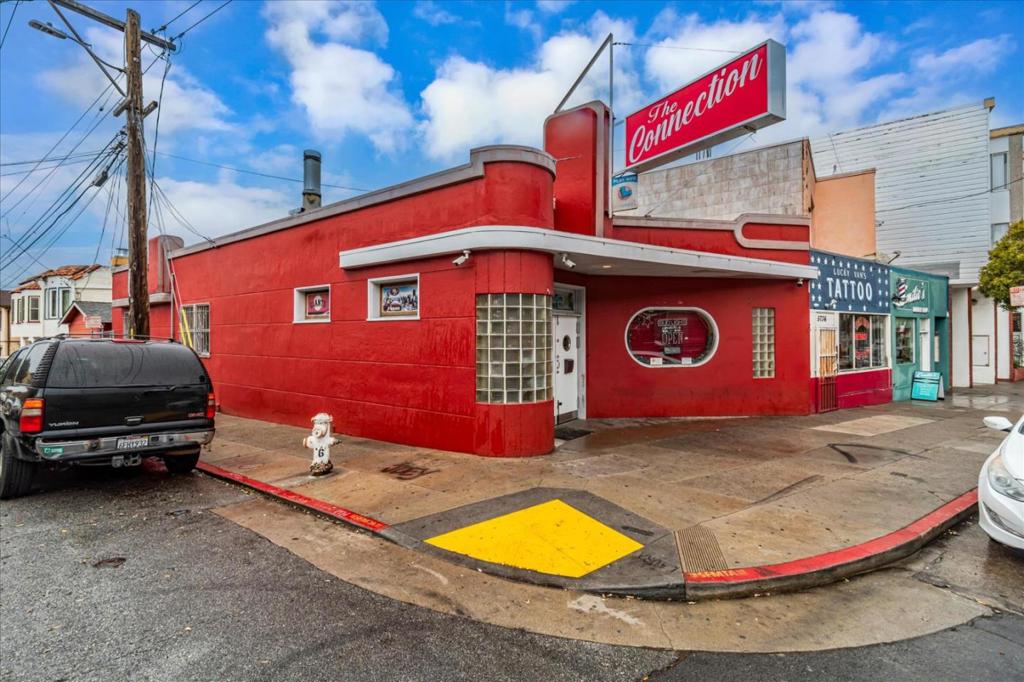 Exceptional commercial real estate investment opportunity in a mixed residential and commercial Outer Mission District, San Francisco. Perfect for 1031 Exchangers, real estate investors or first time business owner occupants! Parcel: 7109-007, Zone: NC-2, a great potential for a mid-size development. This commercial building has two restrooms, a detached 2-car garage and currently is home for a great bar, The Connection. Location! Location! Location! Very well located: Conveniently close to San Francisco State University, City College of San Francisco, Supermarkets, Shops, Restaurants, Farmers' Market, Stonestown Shopping Mall, Public Transportation, Daly City BART Station, Downtown San Francisco. Minutes to International Airport and easy access to freeways 101 and 280. You may not find another property like this!