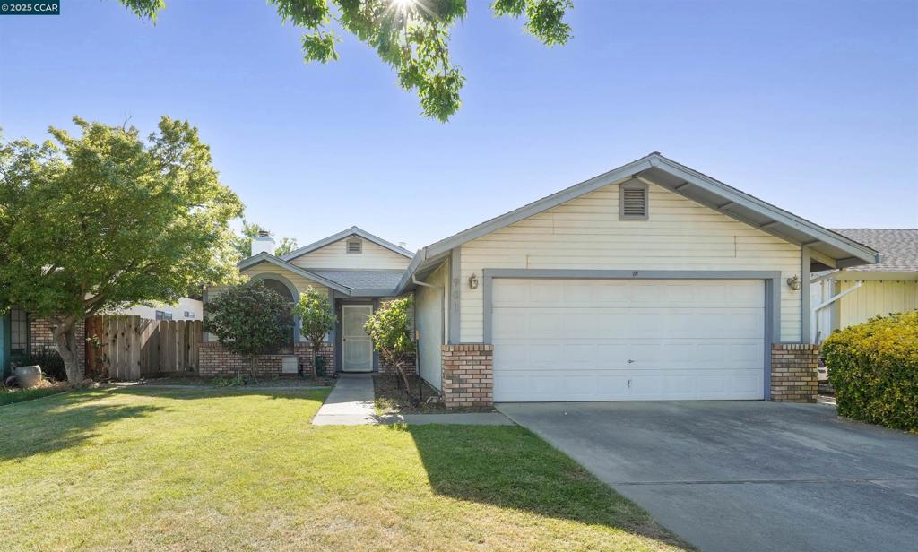 Discover the perfect canvas to personalize your own home in this charming but dated 3-bedroom, 2-bathroom residence boasting 1,268 square feet of inviting living space. Nestled on a generous 6,534 square foot lot, this delightful home features a large backyard with lush grass, a dedicated garden area, blooming roses, and a versatile storage building. Just imagine relaxing in your private hot tub after a long day! Inside, enjoy cozy evenings by the fireplace, a striking arch window that fills the living room with natural light, and a handy pantry in the dining area. The home is equipped with central heating and air conditioning for year-round comfort. Additionally, an attached 2-car garage includes a convenient work bench, perfect for projects or storage. Ideally located close to Modesto JC West Campus, this home offers easy access to shopping, dining, and major highways 132 and 99. Experience the convenience and community of this vibrant location. Open House July 13th 1-4