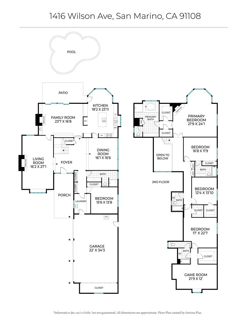 San Marino, California, 91108, United States, 5 Bedrooms Bedrooms, ,5 BathroomsBathrooms,Residential,Active,2042216
