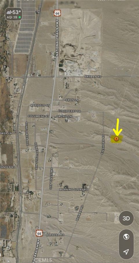 Photo of 0 Eveshorn Road, Victorville, CA 92368 (MLS # IV25274051)