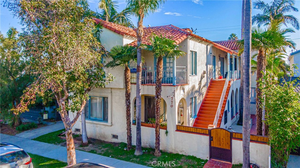 This charming 1930s Spanish-style apartment complex in the heart of Long Beach offers a rare opportunity to own a piece of
the city’s history. Featuring 10 units, a mix of single and studio apartments, the property spans 6,247 square feet of living
space on a 6,261 square foot lot. Each unit retains the original architectural charm of the era, highlighted by intricate details
and timeless design elements. The building has been well-maintained, with thoughtful updates made to ensure it meets modern standards of comfort while preserving its vintage allure. Investors will appreciate the recent price adjustment from
$2.3 million to $2.1 million, presenting a unique value proposition for a property in this highly desirable area. Additionally,
recent rent increases offer the potential to reach pro forma rents, further maximizing the return on investment. Situated in one
of Long Beach's most vibrant neighborhoods, residents enjoy convenient access to local parks, shopping, dining, and the scenic
Long Beach Shoreline. This property provides not just an income-generating asset but also a tangible piece of Long Beach’s
rich architectural heritage. Whether you're looking to enhance your investment portfolio or acquire a unique property in a
prime location, 770 St Louis Ave stands out as a smart and rewarding acquisition.