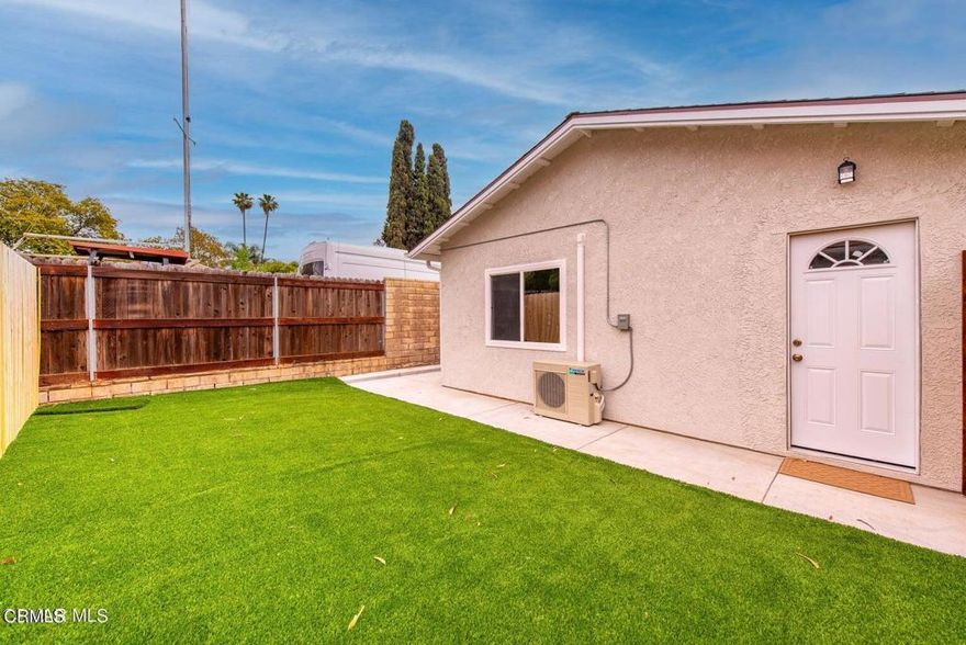 Stunning Newly Renovated 2-Bedroom2 bath attached ADU with yard!! Discover this exquisite 2-bedroom, 2-bathroom home, recently renovated and ready for you to move in. Spanning 910 sq ft, this turnkey property offers modern comforts and stylish living. Highlights include newer appliances, durable laminate flooring, and a privately fenced backyard with low-maintenance artificial turf, providing a perfect green space all year round. This comfortable living space features central air conditioning and newer energy-efficient windows. This property is an an attached ADU and there is currently a detached Additional Dwelling Unit (ADU), which are currently available for lease. Located in a fantastic neighborhood, this spacious home is close to all essential amenities, making it an ideal place to live. Don't miss the opportunity to make this stunning property your new home. Additional Tenant Information:Gas, water, and trash are included at a cost of $125 per month to the tenant.