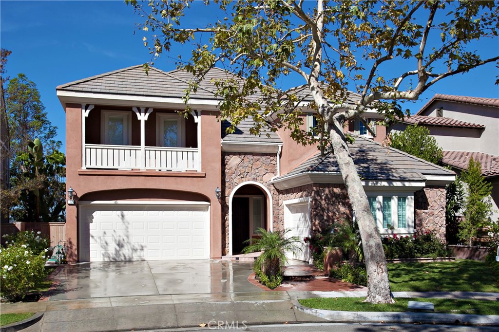 This stunningly beautiful home presents an exceptional opportunity to lease a highly upgraded residence with breathtaking panoramic views. This lovely home is situated at the outstanding end of a cul-de-sac, offering privacy and tranquility. Fresh interior paint and gorgeous marble flooring on the entire first floor create a luxurious ambiance. Brand-new carpeting in all other areas adds a fresh touch. Custom crown molding, custom plantation shutters, and upgraded baseboards enhance the sophisticated style. A large, bright kitchen boasts a center island with a brand-new quartz countertop. It includes a stainless steel dishwasher, a generous walk-in pantry, and a charming breakfast nook. An individual laundry room with a sink and cabinets is conveniently located off the kitchen. The great backyard features a fire pit and a brand-new built-in BBQ, making it ideal for entertaining. Stunning panoramic views provide a spectacular backdrop for outdoor gatherings. Spacious master features a retreat, double sink with vanity, large walk-in closet with 2 doors & separate tub and shower. Large separate family room with cozy fireplace & entertainment center. 1 BR & 1 BA on main floor, 3-car garage with epoxy flooring. Close proximity to parks, schools, and shopping areas. Easy access to the I-5 Freeway and the 241 Corridor, ensuring a smooth commute. Hurry, this home, with its numerous upgrades, panoramic views, and desirable location, is sure to be highly sought after.