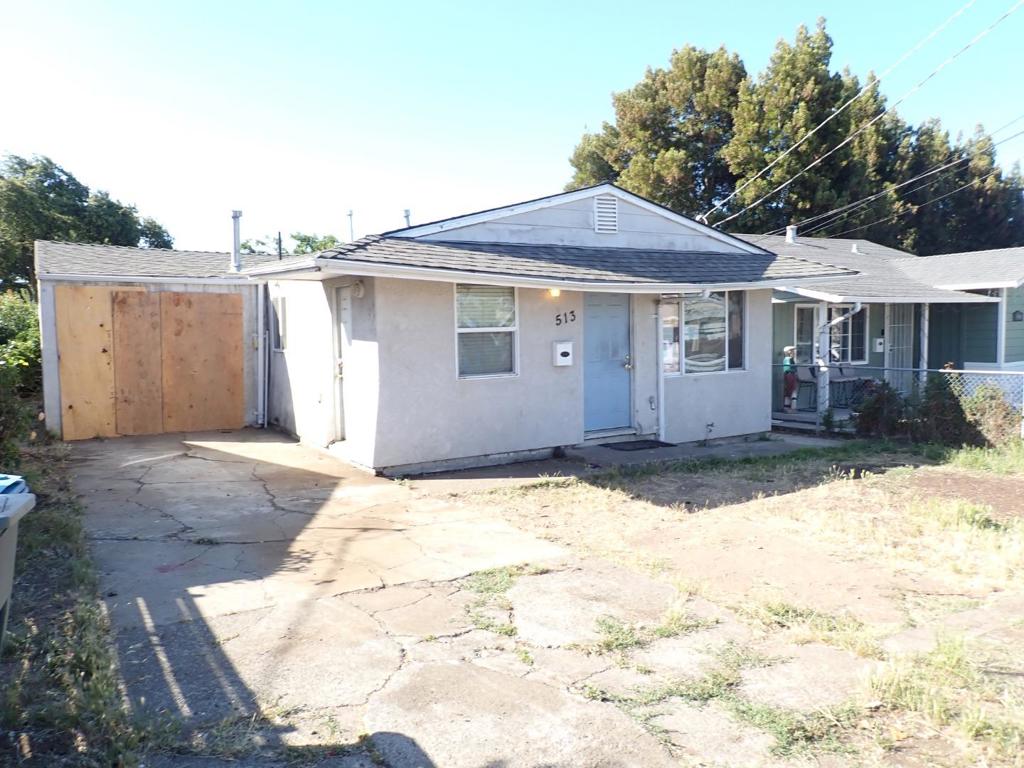 Charming 2 bedroom 1 bath Bungalow in a nice Vallejo neighborhood. Functional, flowing floorplan. Galley style, eat-in kitchen with granite counter tops, dishwasher, and loads of cabinet space. Spacious bedrooms with plenty of natural light. Separate Laundry/Utility Room leading to backyard. One car attached garage. Tankless water heater. The backyard is enormous! Perfect for entertaining quests, or gardening.. Large storage shed at the back of the property. This home is priced to sell and it is going to sell fast!