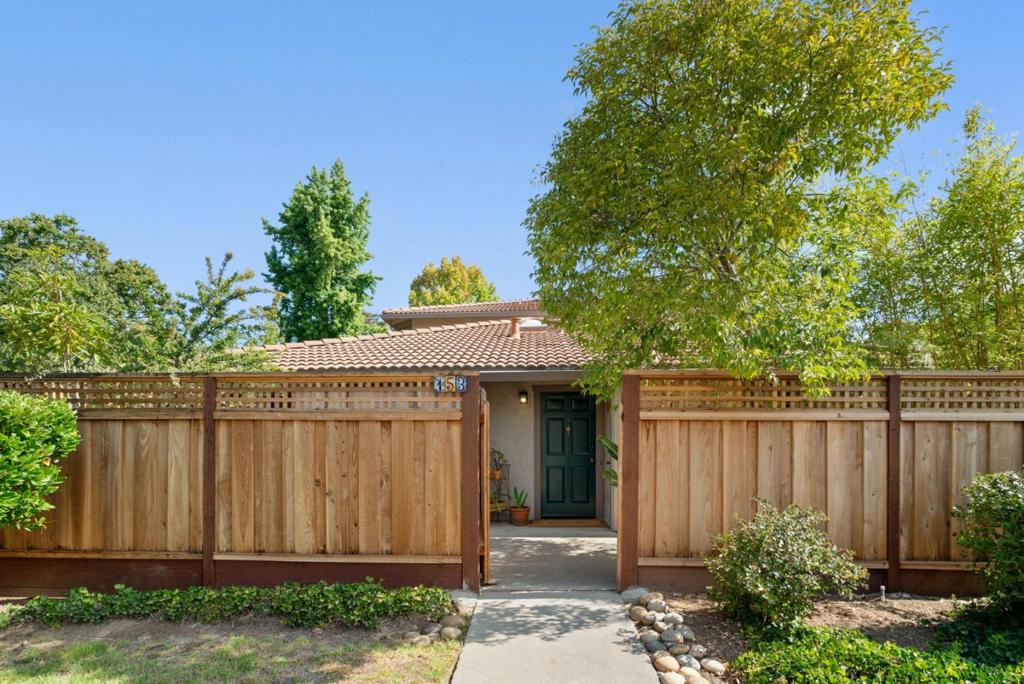 Located near UCSC and Westlake Elementary schools, University Terrace Park and Nobel Street Park, Westlake Pond, and the UCSC bus line, this true single-level, end unit is tucked away in what may be the best spot in the complex. Large windows provide ample natural light and views of the greenbelt bordering the unit, as well as the lush private garden patio, complete with a large exterior storage closet. Open floorplan from the living and dining areas to the kitchen, and multiple closets for storage. Sliders in both the primary suite andÃÂ living room create a connection to nature and indoor-outdoor living. Side-by-side in-unit laundry, 1-car carport, freshly painted interior, and new light fixtures. This well-maintained, pet friendly (see CC&Rs for restrictions), Bay Tree Community has recently repaved the parking lot and installed new fencing creating a fresh look. Easy access to shopping and restaurants of downtown Santa Cruz, the Swift Street Courtyard area, and to the Santa Cruz Beach Boardwalk, the Municipal Wharf, and the beach!