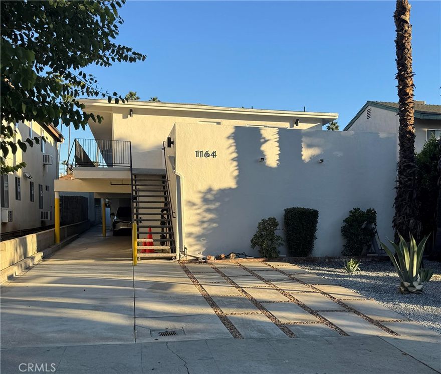 Remodeled 3 bedrooms, 2 baths, Laundry space inside, Large Living Dining with Open kitchen concept and about 400 square feet of front private patio. 

Central air and Heat recessed lights, 2 car paking space.