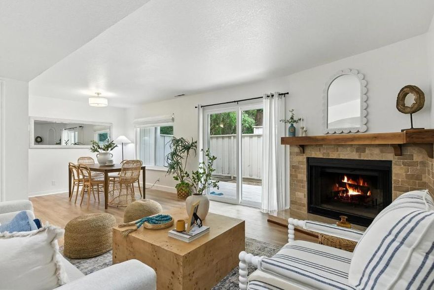 NEW PRICE! Welcome to this newly remodeled condo located in the heart of Santa Cruz County! This charming 2-bedroom 2.5-bath corner-unit condo offers the perfect blend of modern comfort, style, and location just minutes from the beach, Capitola Village and the vibrant energy of downtown Santa Cruz Recently renovated from top to bottom two years ago, this bright and airy home features nearly 1,250 sq. ft. of living space with Pergo flooring, custom porcelain-tiled shower walls in the primary, and custom tile floors throughout the bathrooms. The spacious primary suite is a private retreat complete with a balcony, jacuzzi tub, and spa-inspired finishes, oversize walk-in closet. The kitchen shines with Whirlpool stainless steel appliances, quartz countertops, recessed lighting, and a open functional layout perfect for everyday living. Enjoy the sun on your entry patio large enough for outdoor furniture, set on a end-corner lot that offers extra natural light and privacy. Perfectly situated between Cabrillo College and UC Santa Cruz, and just minutes to Dominican and Sutter hospitals, this home offers unbeatable convenience for students, professionals, and anyone who values easy access to everything. Whether you're commuting, studying, or surfing you're right where you want to be!