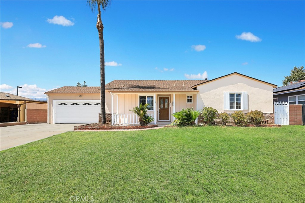 Beautiful Remodeled home located in a desirable Covina neighborhood. It features 3 bedrooms and 2 bathrooms with living room, Large kitchen, Huge family room and dining area. Many upgrades including New completely remodeled Kitchen with New kitchen cabinets, New granite kitchen countertops, New Oven & exhaust hood, New recessed lighting, New Kitchen Sink with new Faucet; All two bathrooms also have been completely remodeled with tile floors, newer tub, New shower area and new toilets; New interior copper plumbing, New interior paint with New vinyl laminate flooring throughout. This house also features 2 fireplaces, 2 A/C units and an oversize driveway. Large backyard with landscaping and fruit trees, Covered patio with ceiling fan perfect for family and friends gathering & entertaining. Convenient location close to schools, Parks, Super-markets, many fine restaurants and shopping centers. Short distance access to the 10, 60 & 71 freeways.