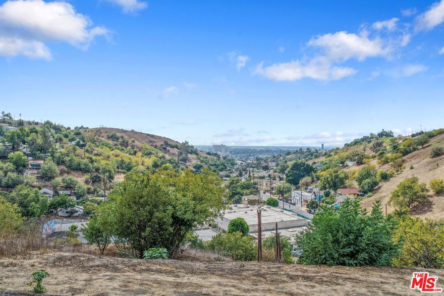 Discover this lot in the sought-after community of Montecito Heights! This vacant hillside parcel offers peaceful, scenic views and is ideally situated on a residential street, adjacent to a designated Open Space Zone (buyer to verify), providing a sense of privacy and natural beauty. Montecito Heights is one of Northeast LA's hidden gems known for its eclectic charm, artistic spirit, and serene canyon setting. Enjoy the best of both worlds: a tranquil neighborhood atmosphere with quick access to Downtown LA, Dodger Stadium, South Pasadena, and major freeways including the 110, 5, and 10. Nearby, you'll also find vibrant communities filled with trendy eateries, shopping, and cultural attractions. Whether you're an investor, developer, or future homeowner, this lot presents an exciting canvas for your vision. Drive by and see the potential for yourself this is your chance to be part of one of LA's most rapidly growing and desirable neighborhoods.