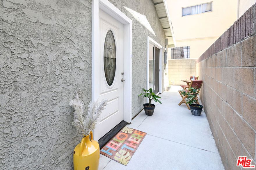 Be ready to be blown away by this beautiful newly constructed 3 bedroom 2 bath ADU (Accessory Dwelling Unit) in the heart of the Ramona Tract of Hawthorne.  The owner took care into using the finest materials and thoughtful layout of the property to maximize both living and storage space.  Once you walk in, you will fall in love with the beautiful new kitchen that opens up to the living room.  The kitchen has a large pantry, island with a all new range, dishwasher, sink and garbage disposal.  The kitchen was built with tons of cabinet space and a stackable washer and dryer in one of the kitchen closets.  As you make your way through the home, you will find the 2 guest bedrooms including the guest bathroom that has a shower over tub, with a new toilet and vanity.  Lastly you will find the primary bedroom that has its own bathroom with walk in shower.  The ADU comes with both central air and heat and energy-efficient LED recessed lighting throughout, a coat closet by the front door, linen closet by the guest bathroom and a small patio area outside of the kitchen!  The property has its own separate entrance from the street, one driveway parking space and is located close to the freeway, beaches, shopping, and so much more!  Don't let the opportunity to call this gem yours!