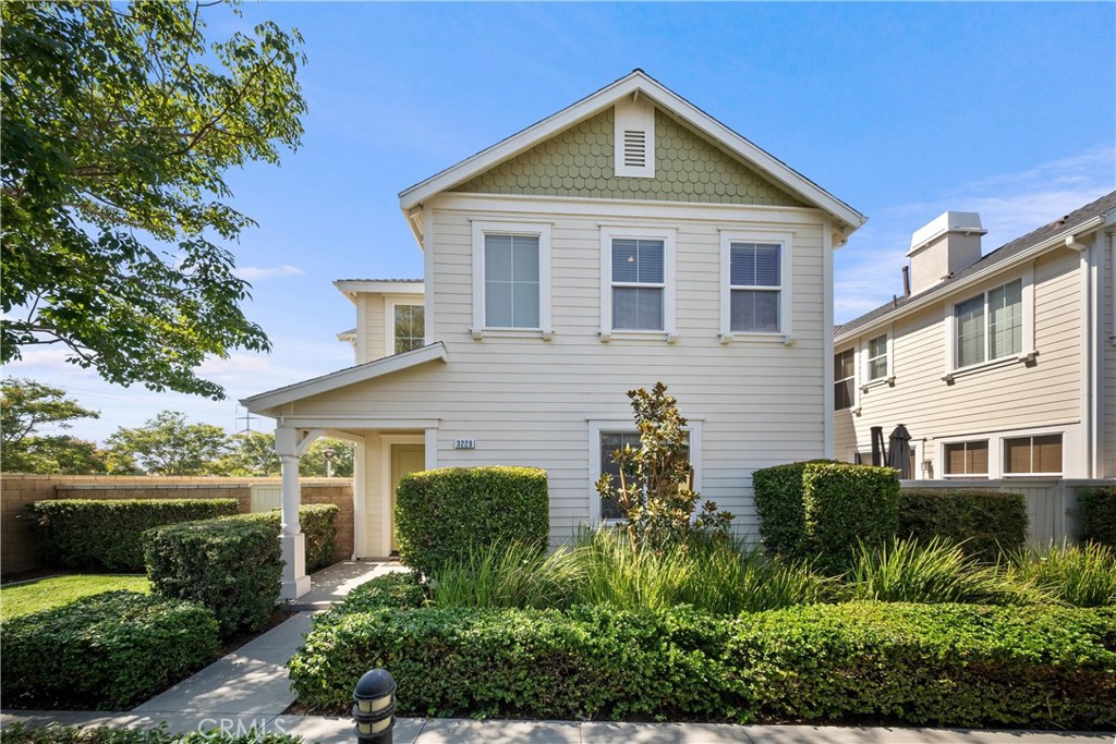 Say hello to 3229 Larkspur Street - where everyday living feels a little more special. This 4-bedroom + Loft, 3-bathroom home offers 2,416 sq. ft. of bright and open living space in the sought-after Columbus Grove community. Step inside to a dramatic two-story Foyer that flows into a Great Room with a cozy fireplace and media niche - perfect for movie nights or game days. The Chef's Kitchen makes cooking a joy with granite counters, stainless steel appliances, a big island for gathering, and a walk-in pantry. Need a guest room or office? The main level has a full bedroom and bath with a walk-in closet. Upstairs, the Loft makes a great playroom, gym, or home office. Two spacious secondary bedrooms share a dual-vanity bath, while the Primary Suite is your own retreat with dual closets, a soaking tub, and a walk-in shower. And when it’s time to unwind or entertain, head to your private backyard - no neighbors behind! - with a gas-plumbed fire pit and stylish hardscaping. Bonus: no carpet anywhere (hardwood downstairs, LVP upstairs, and tile in the bathrooms). Living in Columbus Grove means more than just a home - you get low HOA dues, top-rated Irvine schools, and amazing amenities like a junior Olympic pool, spas, parks, tot lot, sport courts, and community events year-round. Plus, you’re minutes from John Wayne Airport, the 5 & 405, Newport Beach, and endless shopping and dining at The District, The Market Place, and South Coast Plaza. This is the one you’ve been waiting for - call to see it today!
