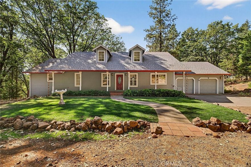 Welcome Home to this well loved 3-bedroom, 2-bath home set on just under 6 peaceful acres in the heart of Cohasset. With 1,946 square feet of living space, this home has been lovingly cared for by generations of family — a place where memories were made, gardens grew, and kids could simply be kids. Whether you’re dreaming of raising a family with room to roam, starting your own little homestead, or tending a garden that thrives in the mountain air, this property has it all. Enjoy wide-open spaces, starry nights, and the peaceful rhythm of country life — all just a short drive from Chico.

Come experience the charm, the quiet, and the feeling of “home” that can only be found here in Cohasset.