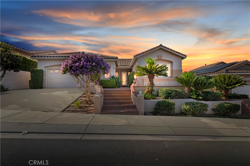 Welcome to the Sun Lakes and the best valued home in this amazing golf course community. This beautifully designed 2 bedroom, 2 bath home features a well appointed office and a wide open floor plan that is perfect for entertaining. The kitchen includes lots of usable counter space and cupboards with plenty of room for all your storage needs. The large master suite boasts an enormous bathroom with a separate tub and shower. The master bedroom closet is a walk-in and has a professionally installed organizer. Sliding doors lead from the master bedroom and living room to the backyard that can only be described as stunning. The property is beautifully landscaped throughout and with the custom patio offers a welcoming place for relaxation and meditation. Sun Lakes has much to offer anyone looking for prestige and a peaceful place to call home. There are two 18 hole courses on the premises with one being a PGA course and the other an Executive. Along with golf there are 3 Clubhouses, 3 Pools, 3 Spas, 6 Tennis Courts,
3 Paddle Tennis courts. 8 Pickleball Courts as well as a restaurant, bar and lounge. Don't make the mistake of letting this one slip by. This is the one!