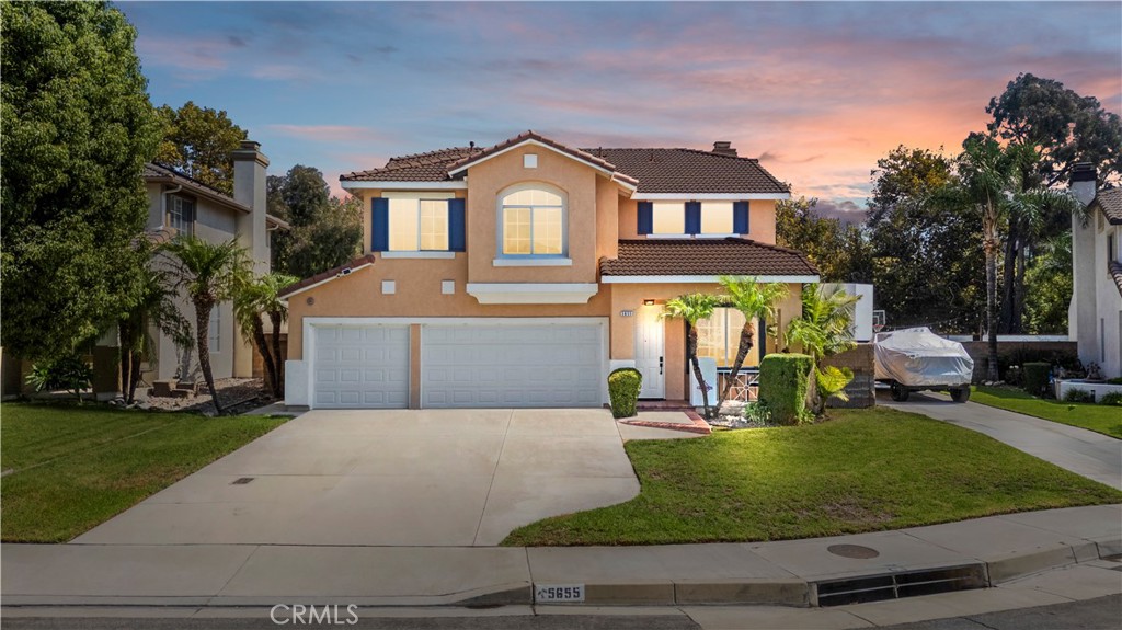 Welcome to this beautifully maintained 4-bedroom, 3-bathroom home nestled in the highly desirable Hunters Ridge community of North Fontana. This spacious two-story residence offers a flexible and functional layout, including a convenient main-level bedroom and full bathroom—perfect for guests, multi-generational living, or a private home office. The home features luxury vinyl plank flooring throughout, offering both modern style and durability. The bright and open floor plan includes formal living and dining areas, a cozy family room with a fireplace, and a well-appointed kitchen with ample cabinetry and counter space. Upstairs, you’ll find a generous loft that can serve as a second living area or playroom, along with three additional bedrooms including a spacious primary suite with an ensuite bathroom and walk-in closet. Step outside to a good-sized backyard designed for low-maintenance living, ideal for relaxing or entertaining without the upkeep. Located in the award-winning Etiwanda School District, this home also offers easy access to the 15 and 210 freeways, shopping centers, parks, and more. Don’t miss this fantastic opportunity to own a turnkey home in one of Fontana’s most sought-after neighborhoods!