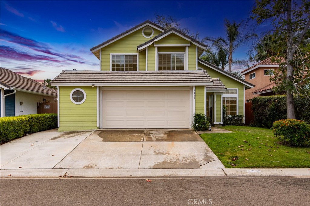 Welcome to this beautifully refreshed two-story home in the sought-after Lakeview Estates community of Oceanside. With new interior paint and plush carpet upstairs, this residence offers a clean, modern canvas ready for your personal touch. Step into a light-filled living area with soaring ceilings and a cozy fireplace, perfect for relaxing or entertaining. The kitchen boasts ample cabinetry and flows seamlessly into the dining space and family room. Upstairs, you'll find all bedrooms freshly carpeted, creating a soft and inviting retreat. Outside, enjoy a low-maintenance yard ideal for weekend gatherings or quiet evenings under the stars. Located near parks, schools, and shopping, this home combines suburban tranquility with easy access to Oceanside’s vibrant coastal lifestyle. Just a short drive to beaches, trails, and downtown Oceanside, this home is move-in ready and waiting for you. This is the perfect opportunity for comfort, style, and location.