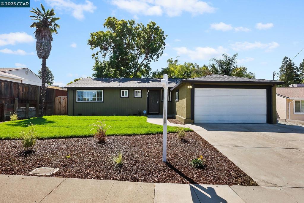 This Adorable Home Just Had A Makeover And Is Ready For New Owners To Enjoy! Fresh Paint, Some Newer Flooring, Updated Baths, It's Move In Ready! Beautiful Kitchen With Granite Countertops, Stainless Steel Appliances Including Refrigerator, And Formal Dining Space. Cozy Living Space Includes A Stone, Wood Burning Fireplace & Mantle, Crown Molding, Recently Installed Window Coverings & Ceiling Fan. Renovated Baths With Extensive Tile Work. Bedrooms Include Ceiling Fans And Mirrored Closet Doors. Freshly Landscaped Front & Rear Yards. Relax In The Peaceful Backyard On The Large Trex Deck Or Luscious Lawn Area, Enjoy Additional Storage Options With Sizeable Shed All Enclosed With Some Newer Fencing. Potential Boat Parking With Large Sideyard. Double Car Garage. Commute With Ease As BART & Freeway Access Are Less Than 2 Miles Away! Close To Community Parks & Optional Neighborhood Pool Membership Is An Added Bonus To This Holbrook Heights Home!