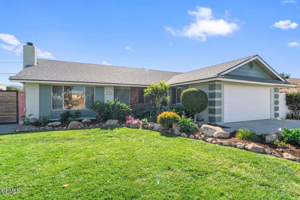 Open Thursday from 6-8pm. Printed applications will be there if you are interested. See you then: Gorgeous Ventura Home located on a wonderful street. Open and generous in size. Newer roof, garage door, gorgeous landscape front and back. Newer Patio cover, and quiet neighborhood. Primary has on suite bathroom, 2 additional bedrooms, office room in garage, laundry off kitchen. Kitchen is light and bright and is very roomy. French doors to rear yard, fireplace living room. Just a lovely space for anyone to enjoy. Very private.