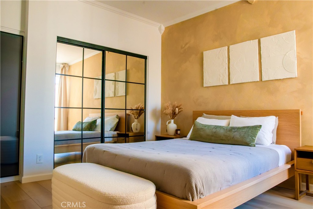 Experience European-inspired luxury in this beautifully furnished 2-bedroom, 2-bathroom villa-style unit. Featuring elegant upgrades, refined gold accents, and a serene ambiance, this home offers the perfect blend of style and comfort. Enjoy the convenience of an in-unit washer and dryer, relax in your private spa tub, and indulge in a peaceful retreat that feels worlds away. The community boasts great amenities including a sparkling pool and spa, rejuvenating sauna, and a spacious recreational room available to rent for private gatherings. A true hidden gem for those seeking quiet sophistication with resort-style living.