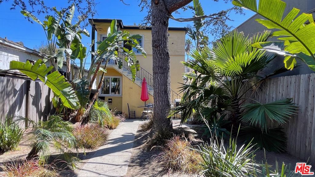 Come see it for yourself! This cozy and airy one bedroom, one bath unit is positioned at the rear of this gated 2-unit property, and offers direct access to the large front yard. Freshly painted white walls with light colored cabinetry and flooring keep the space feeling neutral and modern. The living room and kitchen flow seamlessly into one another, while allowing plenty of room for a dining table and desk. The bedroom can be accessed from the living room or through the hallway, and features mirrored closet doors, a ceiling fan, and a double paned window that lets in the ocean breeze. The bathroom features a large walk-in shower, a pedestal sink, and a mirrored medicine cabinet, while a linen closet off of the hallway provides extra storage for household goods. A stackable washer / dryer can be found in the ground-floor laundry room that is shared with one other tenant. A dedicated parking space will allow you to park your car all weekend while you enjoy the beach life. Only a block away from Scopa, The Little Friend, Abbot Kinney, and the bike trail that will take you to all of the great restaurants and shops in Marina Del Rey, including Salt, Planta, Sugar Fish, and Trader Joe's! Don't miss this opportunity to secure a central location in a charming complex with everything you need to enjoy the Venice / Marina del Rey lifestyle! Sorry, no pets and no smoking. Available for immediate occupancy.