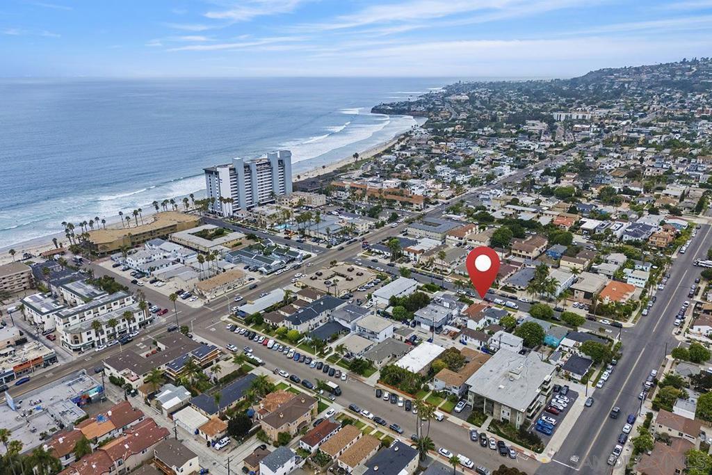 Located in the heart of Pacific Beach, just one block from the sand, this two-unit property offers an unbeatable location and endless possibilities. Whether you’re an investor, developer, or buyer looking to create your dream coastal retreat, the potential here is truly exceptional. Each unit provides its own living space. With the beach, boardwalk, dining, and entertainment all within steps of your front door, you’ll enjoy the ultimate Pacific Beach lifestyle. Renovate, expand, or reimagine—this property is a rare canvas with tons of potential to add value and customize to your vision. Don’t miss this incredible opportunity to secure prime real estate in one of San Diego’s most sought-after beach communities.