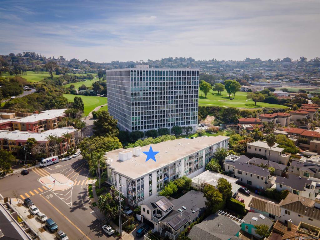 This fully-furnished 2 bed, 2 bath corner unit is ideally located in the heart of La Jolla; just a mile from the beach and a short walk to grocery stores, restaurants, and shopping. Available for a minimum 6-month lease starting in mid November, this quiet, private residence shares walls only above and on one side. This unit is move-in ready with silverware, cookware, a contemporary desk, 55" smart TV, three-seat sofa, and Spectrum high-speed internet. King bed in primary & queen bed in secondary bedroom. Fans for cooling, electric baseboard for heating. Includes one secured parking space in a gated garage. Pet-friendly with $500 refundable deposit and $50/month pet fee. No smoking in unit or on balcony. $200 non-refundable cleaning fee applies. Tenant to be responsible for utilities. Contact Listing Agent. Tenants in place until end of October. 48 hour notice needed for showings.