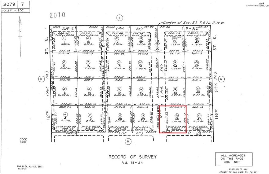 APN: 3079-007-020 Coordinates: 34.591306, -117.924583 2.5 Acre parcel for sale in LA County. This parcel is located near Littlerock, CA off of E Ave Q and 110th. great location in a rural area of the Antelope Valley.