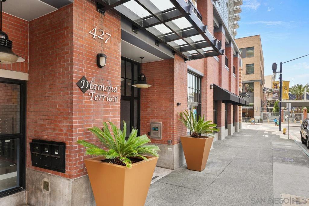 Downtown Urban Living with a view. Step into sophisticated city living just minutes from local military bases, downtown offices, and the vibrant heart of San Diego. This upscale residence places you steps from Petco Park, so you can catch every Padres game and concert live or simply take in the action from the rooftop lounge with stunning ballpark views. Inside, you'll find updated finishes throughout, a spa inspired bathroom with custom tile and a furniture-style vanity, laminate flooring, kitchen with granite countertops, stainless-steel appliances, and extra storage closets, plus your own washer and dryer for ultimate convenience. Unwind on your private balcony, stay cool with central A/C, and enjoy the security of assigned underground parking. The secured building offers resort-style amenities including a private fitness center, private club house for private parties and entertaining with a BBQ area, and rooftop balcony with views. Whether you’re exploring the nearby nightlife, dining out in the Gaslamp Quarter, or spending a relaxing afternoon at Balboa Park and its world-class museums you’re always just minutes from it all. ***A 1 year lease is required. Each applicant must have a minimum FICO credit score of 675 with no evictions and no collections accounts. All adults must meet credit requirements.***