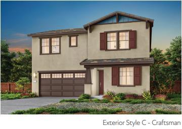 Welcome to Willow Landing, a new neighborhood of thoughtfully designed single-family detached and partial duet homes in the charming town of Hollister. Enjoy a built-in lifestyle with parks and trails right outside your door, along with perfectly sized homes that grow with you. Ideally located with easy access to urban conveniences, yet set in a peaceful countryside setting, Willow Landing offers exceptional value and lasting appeal. This beautiful two-story home features 4 bedrooms and 3 baths. Open floorplan boasting a gourmet chefs kitchen with large pantry. Features a bedroom and full bathroom on the first floor. Spacious Primary Suite with shower, bathtub, and walk-in closet. Also, includes an upstairs loft and laundry room. Photos of furnished model are for illustrative purposes and not representative of actual homesite.