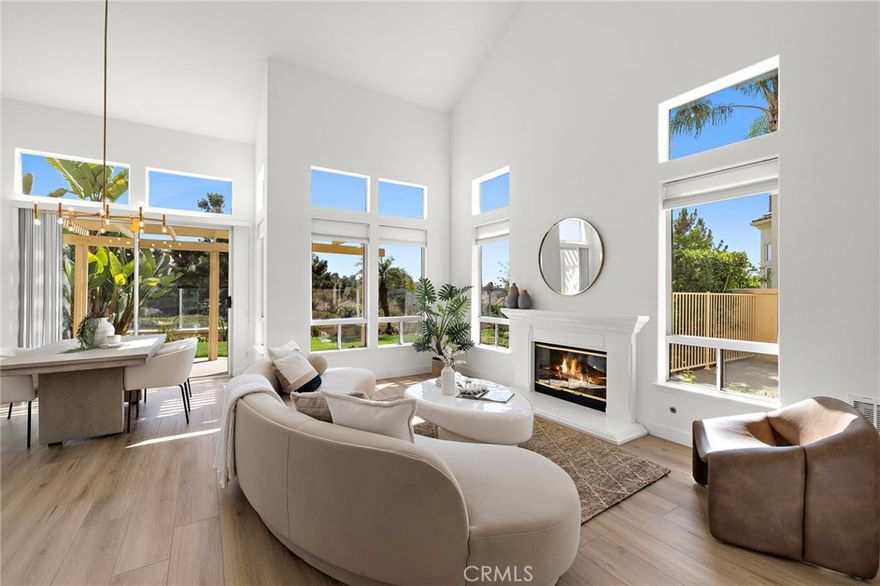 Welcome to 42 Siena in Laguna Niguel, a beautifully remodeled gem nestled in the desirable sought-after Siena Gated Community, offering an unparalleled blend of luxury and tranquility. Located on a rare single-loaded street in a peaceful cul-de-sac, this property promises both privacy and prestige. This exquisite 3-bedroom, 2.5-bathroom home showcases modern elegance with its recent updates, including new stainless steel GE appliances that perfectly complement the sleek new Quartz slab counters found throughout the kitchen. New Luxury Vinyl Plank Flooring throughout the main floor and new carpet in the bedrooms. Home was also recently repiped. 

Experience luxury in the remodeled primary bathroom, featuring a new sumptuous soaking tub and a separate walk-in shower, complete with a stylish vanity topped by a stunning Quartz Slab. The entire home has been freshly painted and professionally staged, ensuring a move-in-ready experience for its new owners.

Boasting three cozy fireplaces, this home offers comfort and ambiance, ideal for entertaining or enjoying peaceful evenings. Take in the peek-a-boo ocean views from various vantage points in the home, adding an extra touch of serenity.

Located in the prestigious Marina Hills, residents enjoy access to Tennis, Pickle Ball, Club House, Pools/Spa as well as a scenic beach trail leading to Salt Creek Beach and the renowned Waldorf Astoria. Don’t miss this opportunity to own a piece of paradise in Laguna Niguel, where luxurious living meets coastal charm.