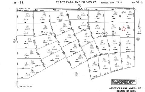 Photo of 0 255th St W south of Patterson, Rosamond, CA 93560 (MLS # SR26016882)