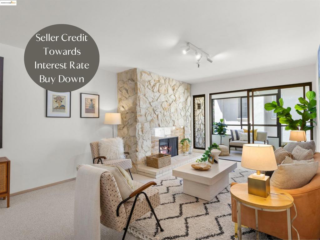For those of you who are seeking convenience, this end offers that East Bay Lifestyle so many love. This end unit offers a sun drenched living room with fireplace, a sun porch with concrete floors and peek a boo views of Lake Merritt. Updated kitchen features stone counter-tops and bar area for guests. There is extensive kitchen and dining room cabinetry. This unit features new carpet fresh interior paint, dining area, Two large sized bedrooms, one is ensuite. In close proximity to vibrant Lakeshore and Grand Avenue areas and enjoy Michelin rated restaurants. Coffee shops, Trader Joe's and the Saturday market are just around the corner. Community Includes: His & Hers Sauna and Fitness Rooms, 1 Parking Space, Secure Building, Water and Garbage. HOA is $679/mo