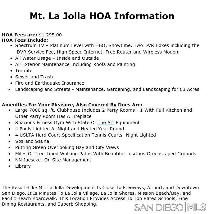 La Jolla - Residential